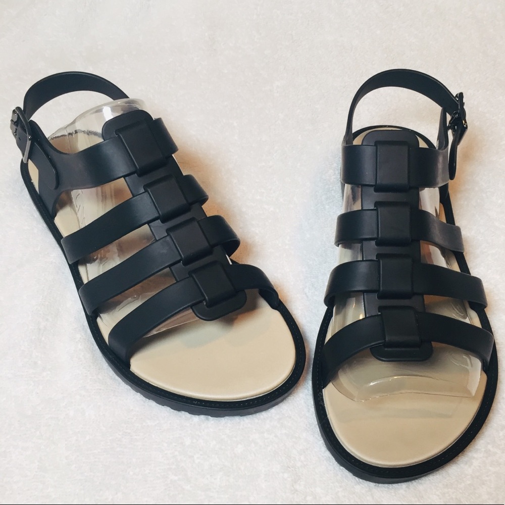 Black Melissa Flox SP AD Sandals